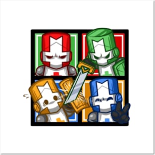 Castle Crashers Posters and Art